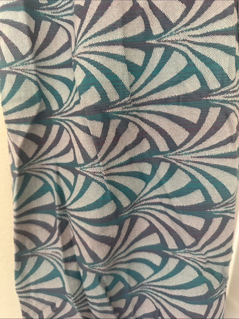 Tula Kids Teal and Gray Swirl Ring Sling
